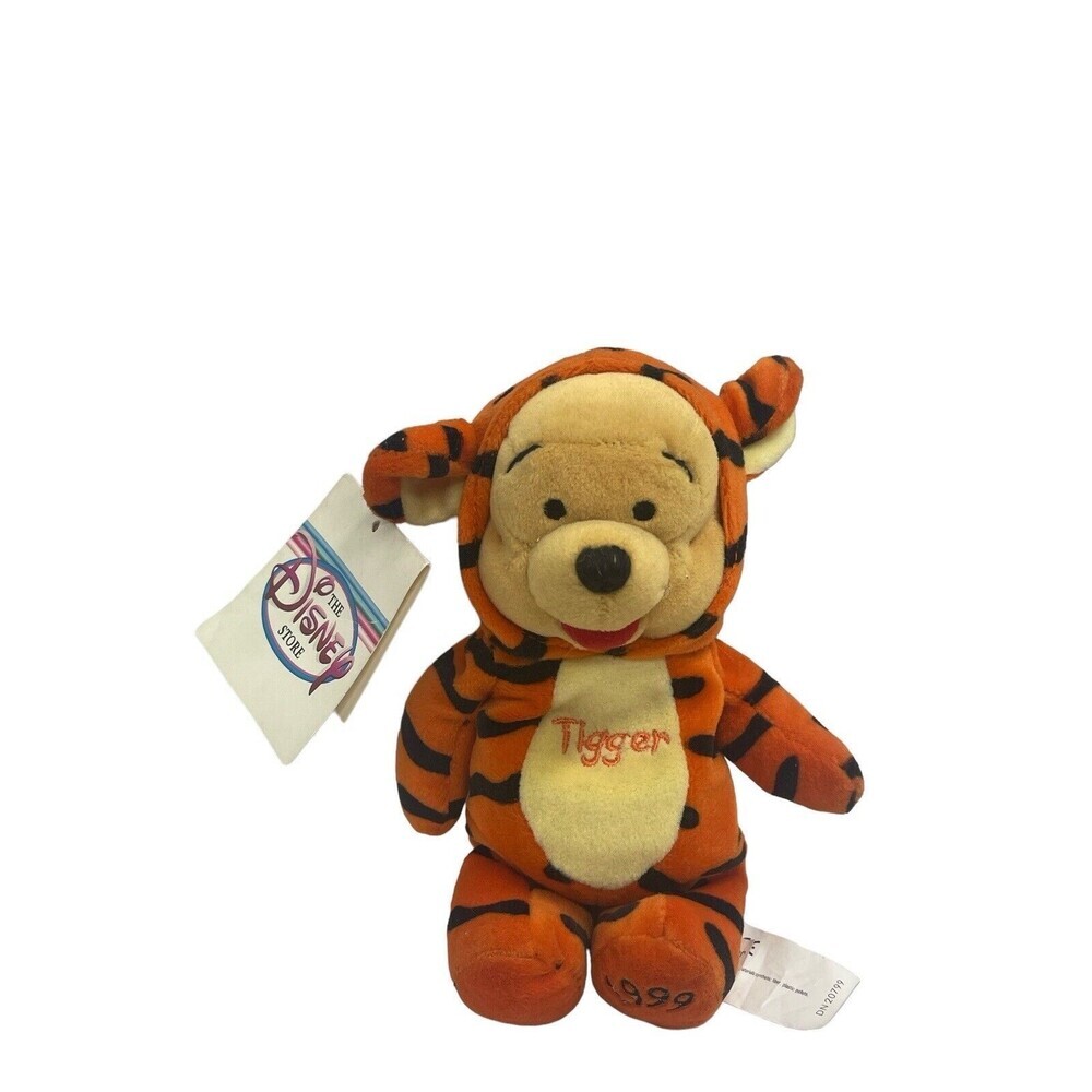 The Walt Disney Company - Winnie The Pooh As Tigger Costume - Beanbag Plush - 8”